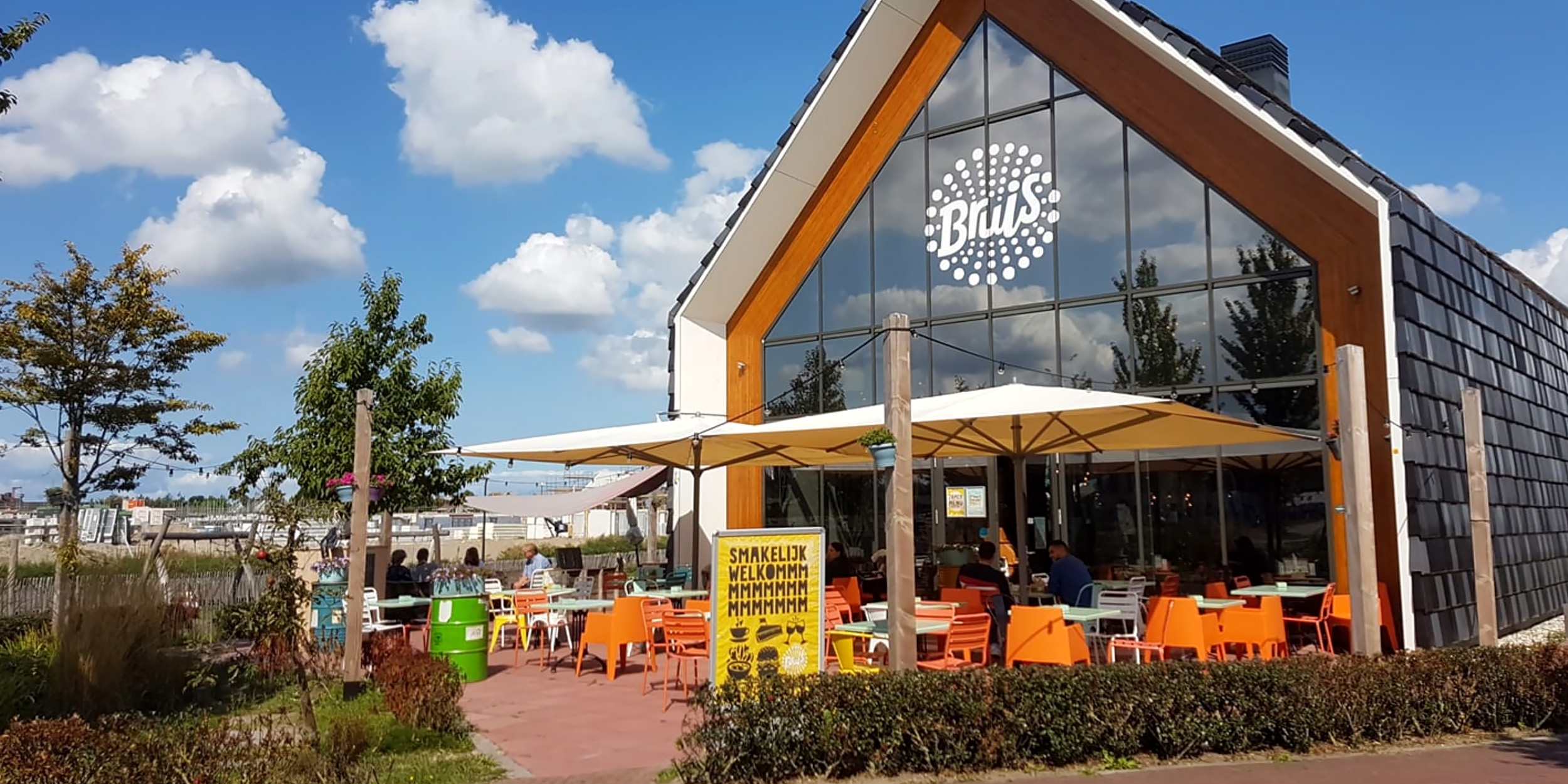 Hoog dak restaurant